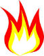 This is an image of Flame Decals